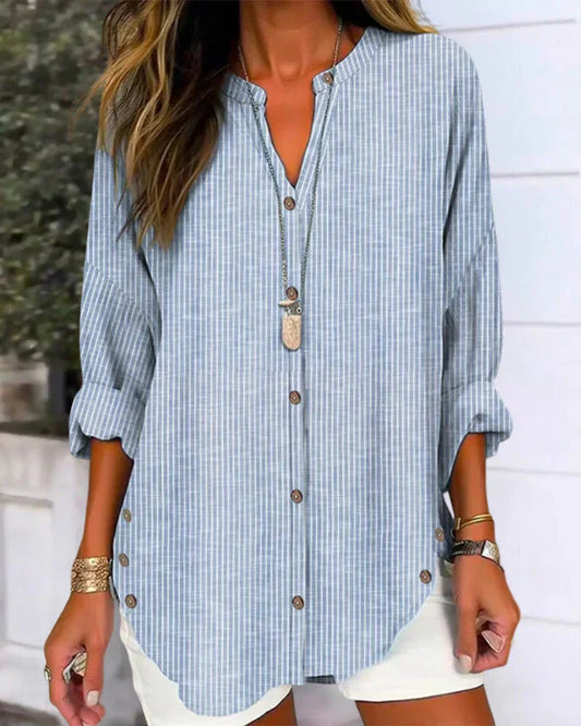 Chemise Femme à Rayures avec Confort Optimal Lucyle