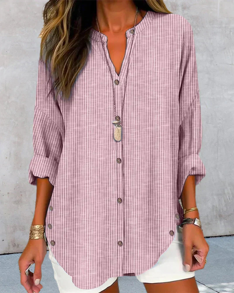 Chemise Femme à Rayures avec Confort Optimal Lucyle