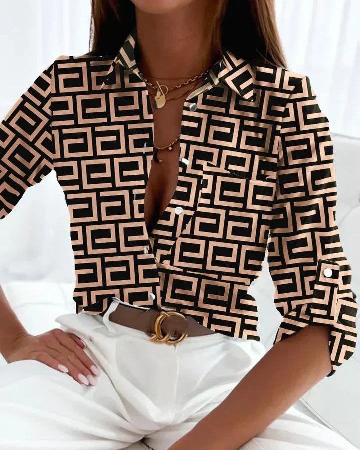 Chemise Femme à Rayures avec Confort Optimal Lucyle
