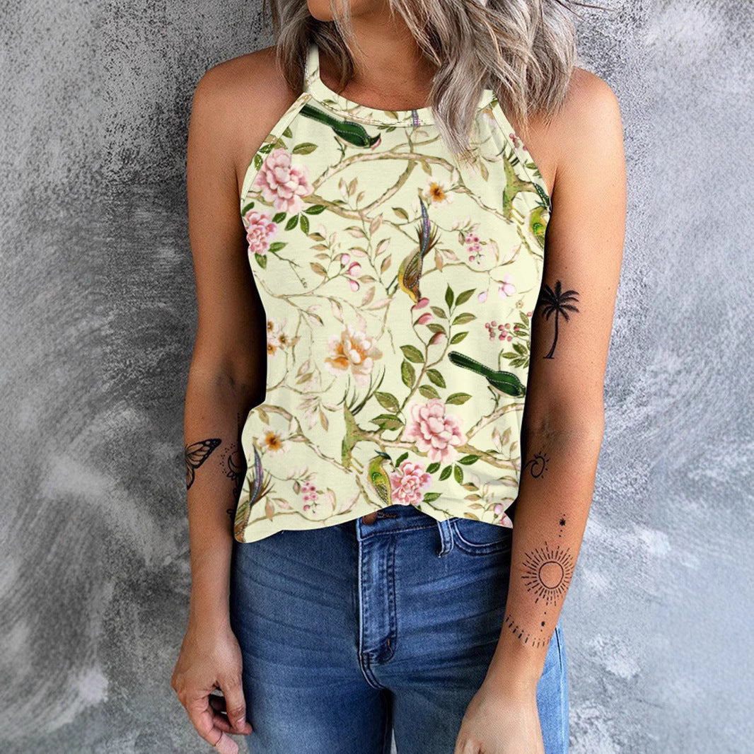 Chemise Femme en Coton avec Motif Floral Chic Lucyle