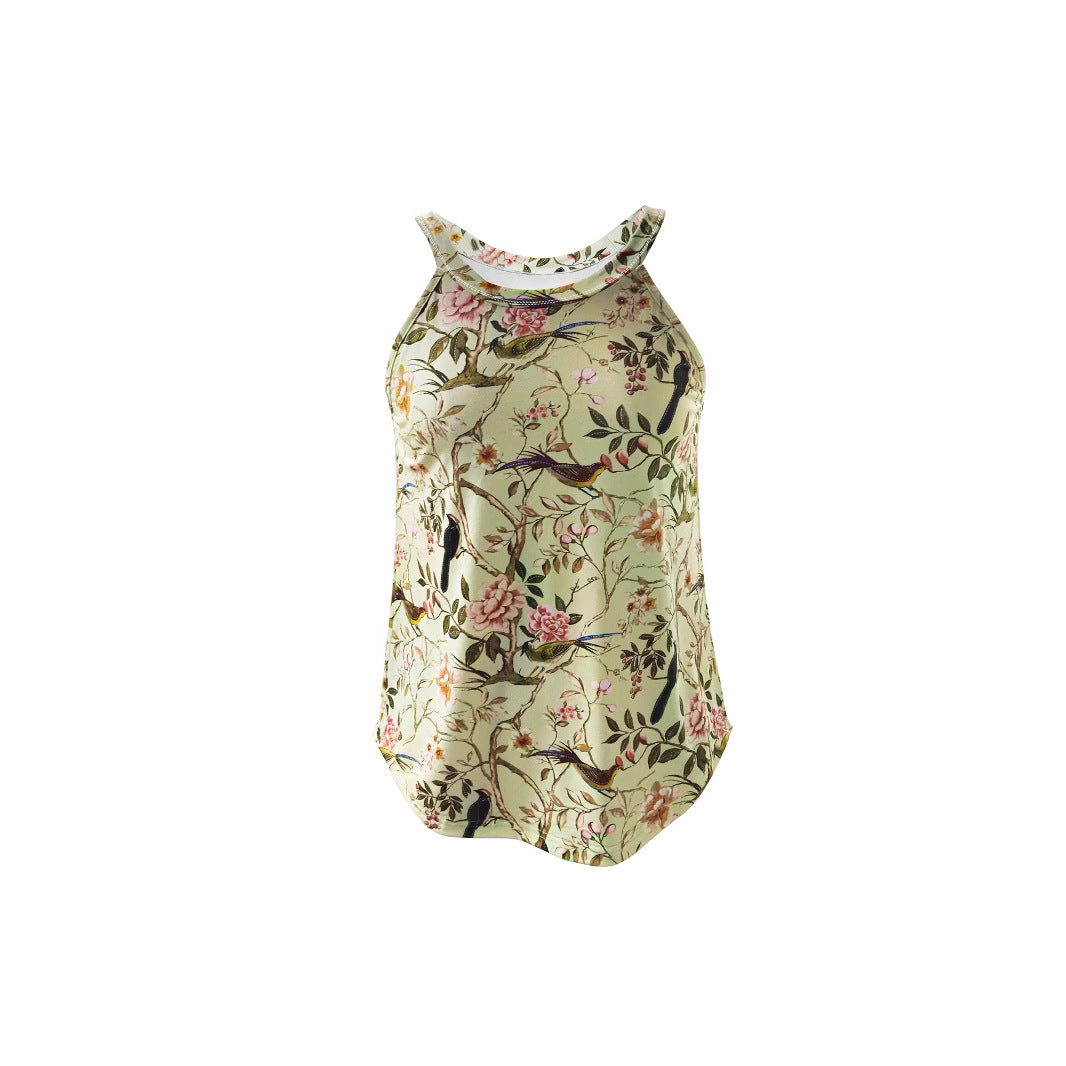 Chemise Femme en Coton avec Motif Floral Chic Lucyle