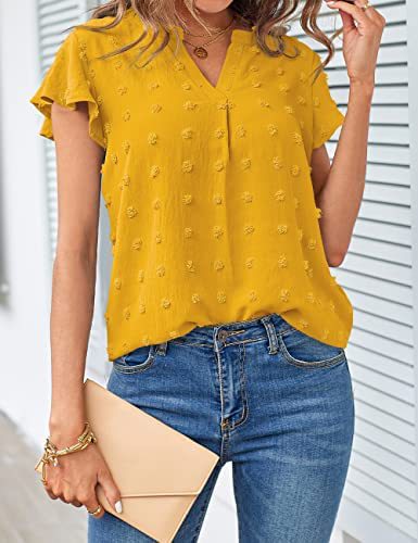 Chemisier Femme avec Bordure en Dentelle Lucyle