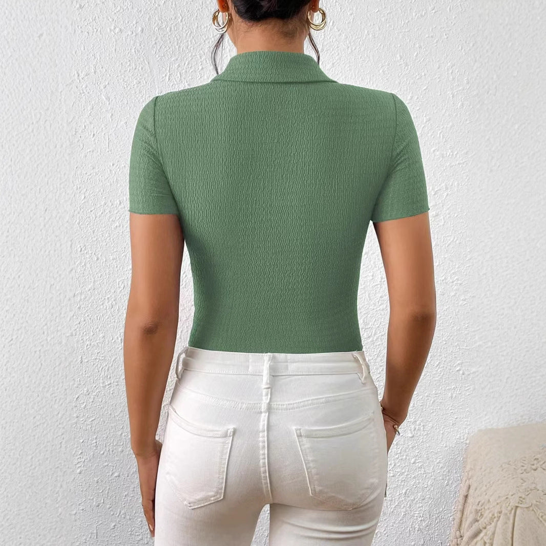 Chemisier Femme avec Design Structuré en Tissu Léger Lucyle