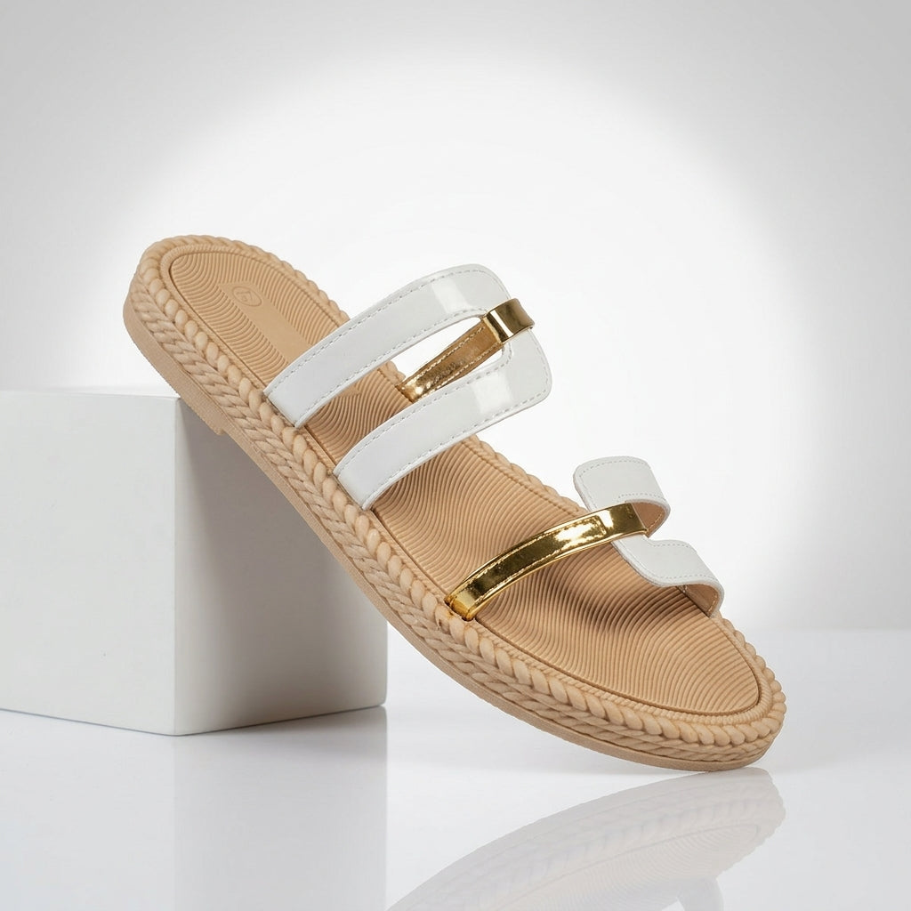 Claquettes Femme avec Brides Sculptées Lucyle