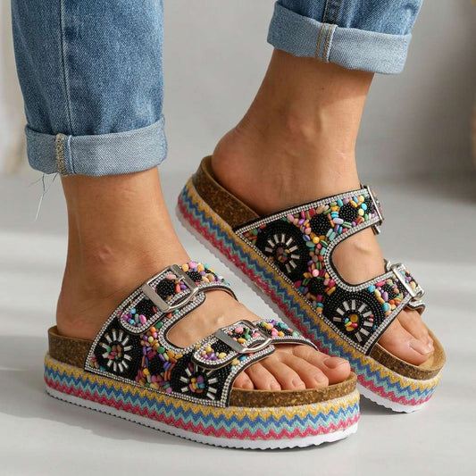 Claquettes Femme avec Semelle Rembourrée Lucyle