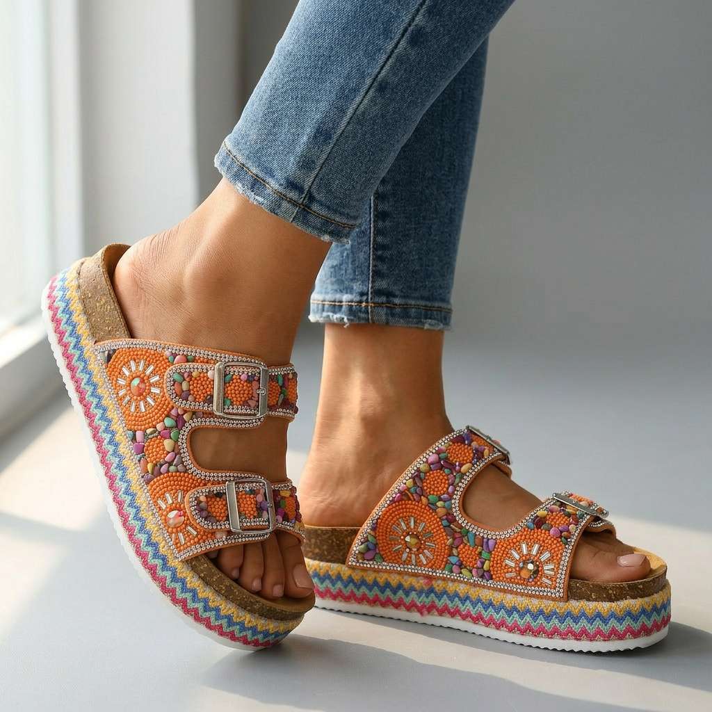 Claquettes Femme avec Semelle Rembourrée Lucyle