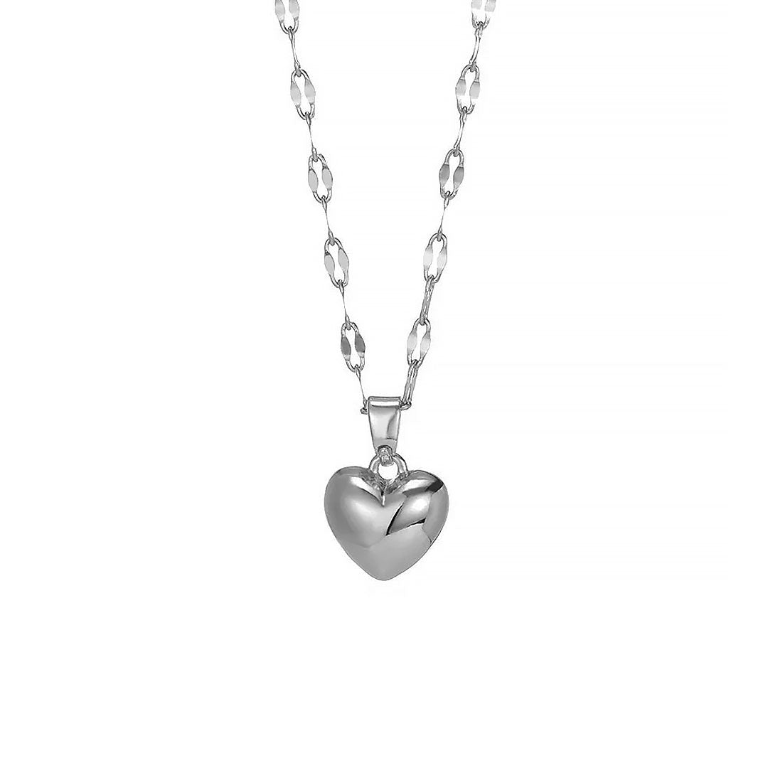 Collier Cœur Femme avec Pendentif Élégant Lucyle