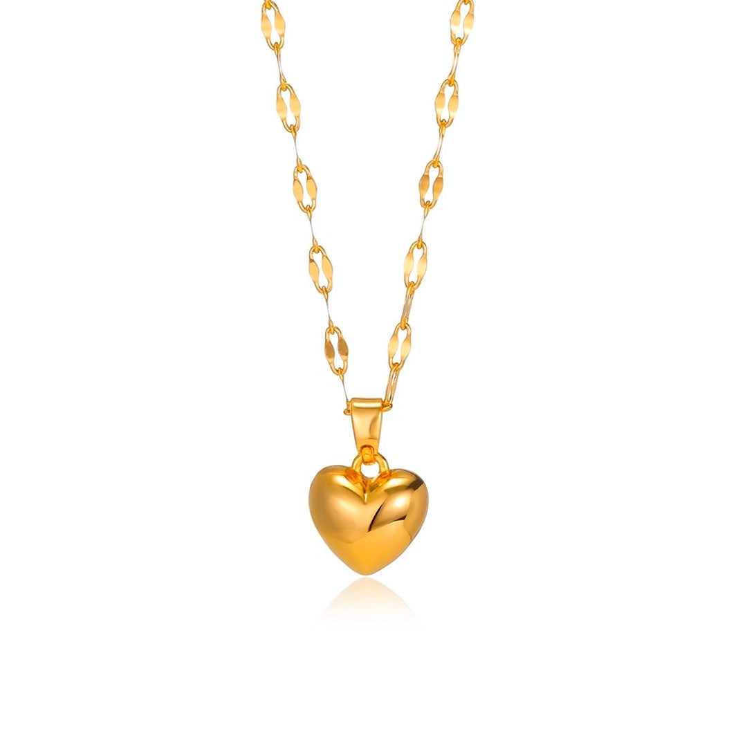 Collier Cœur Femme avec Pendentif Élégant Lucyle