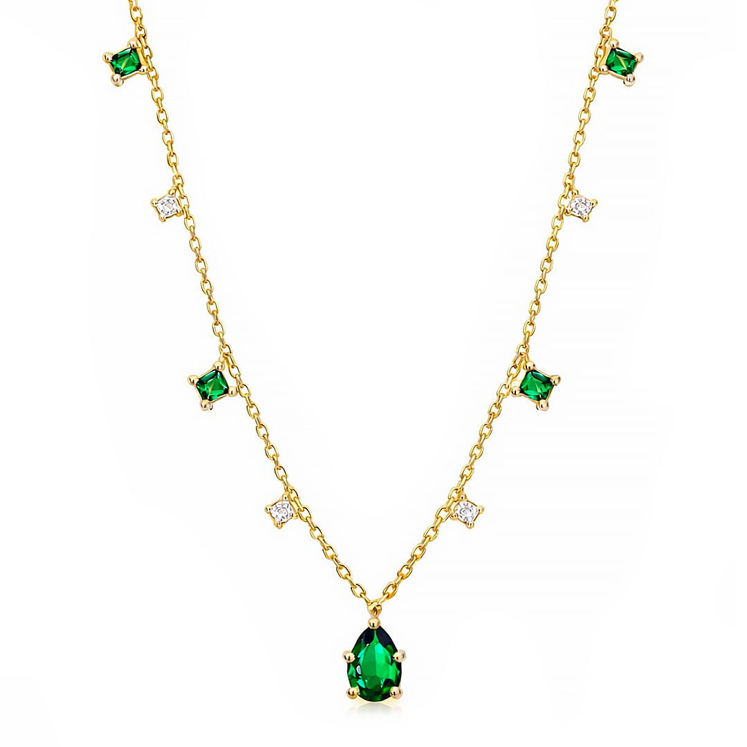 Collier Femme avec Pendentif Élégant en Cristal Lucyle
