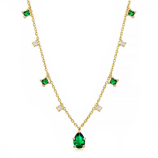 Collier Femme avec Pendentif Élégant en Cristal Lucyle