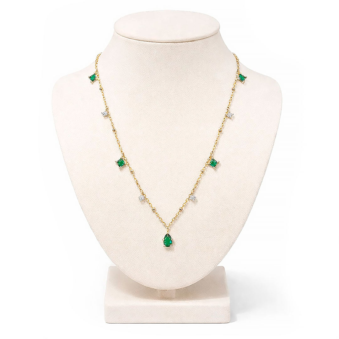 Collier Femme avec Pendentif Élégant en Cristal Lucyle