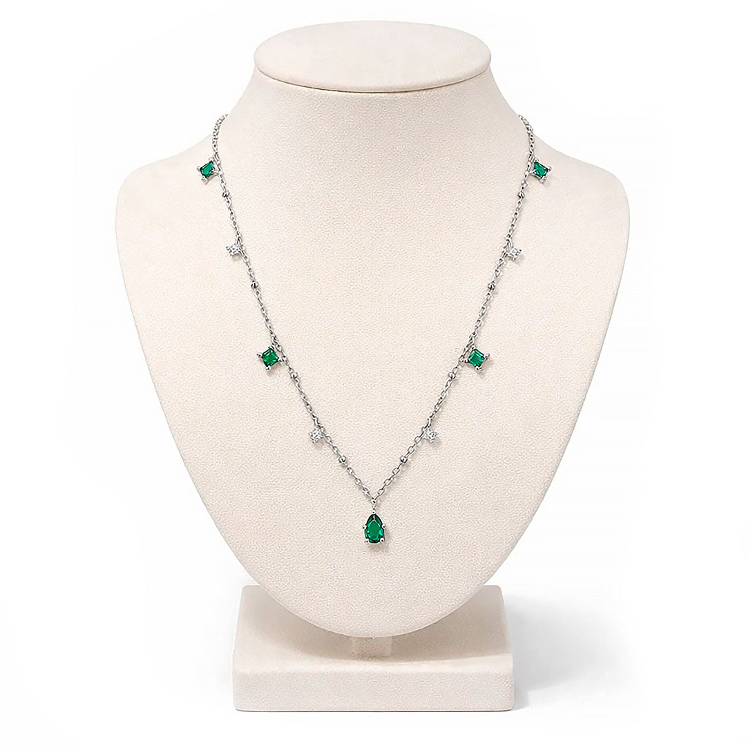 Collier Femme avec Pendentif Élégant en Cristal Lucyle