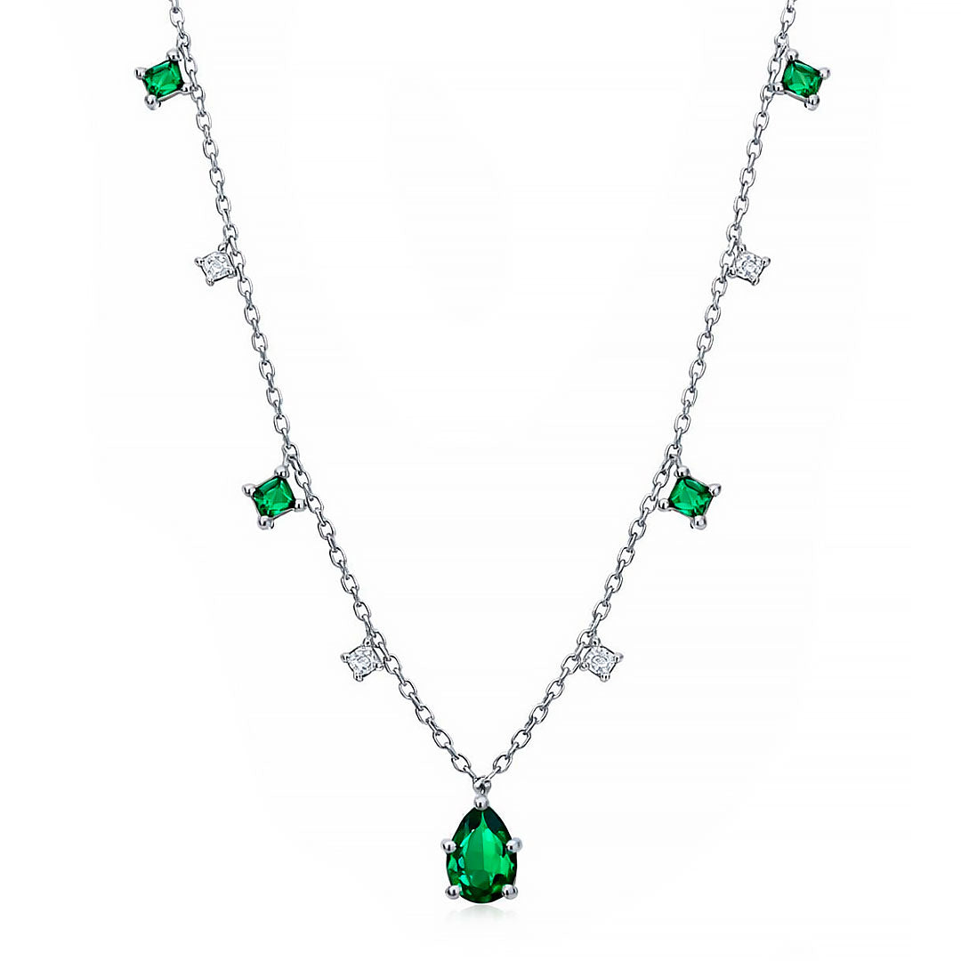 Collier Femme avec Pendentif Élégant en Cristal Lucyle
