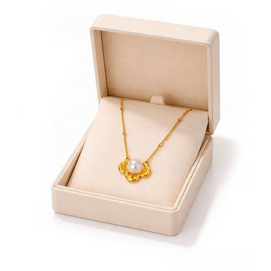Collier Femme en Perles avec Pendentif Élégant Lucyle