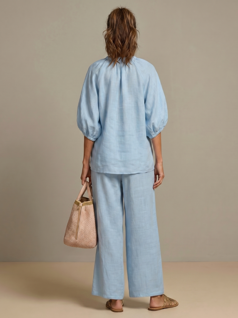 Ensemble Blouson Femme avec Pantalon Large Lucyle