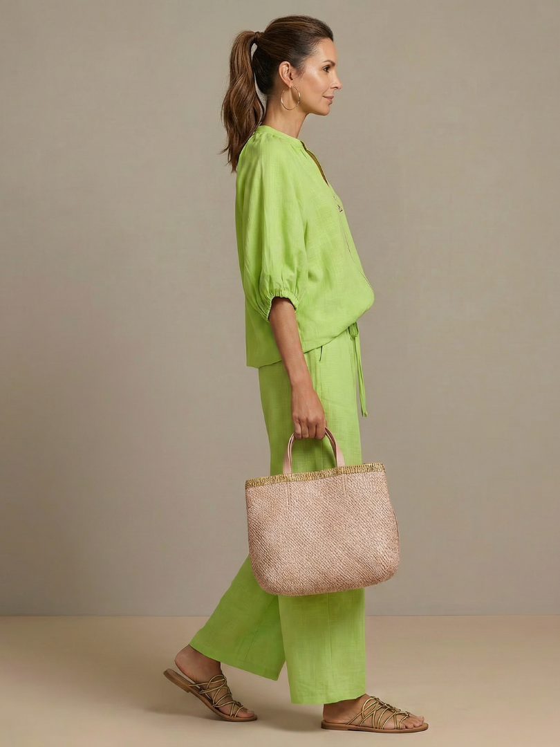 Ensemble Blouson Femme avec Pantalon Large Lucyle