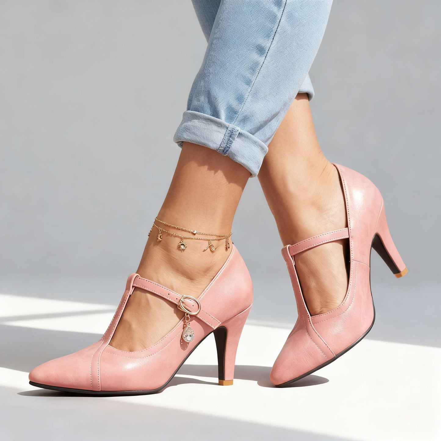 Escarpins Femme avec Semelle Rembourrée Confortable Lucyle