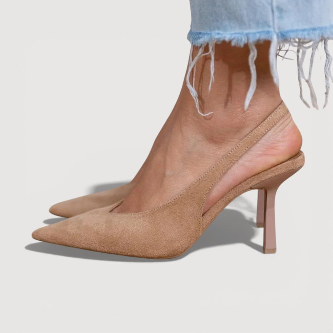 Escarpins Femme avec Talon Ouvert Confortable Lucyle