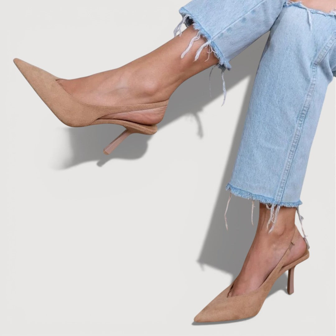 Escarpins Femme avec Talon Ouvert Confortable Lucyle