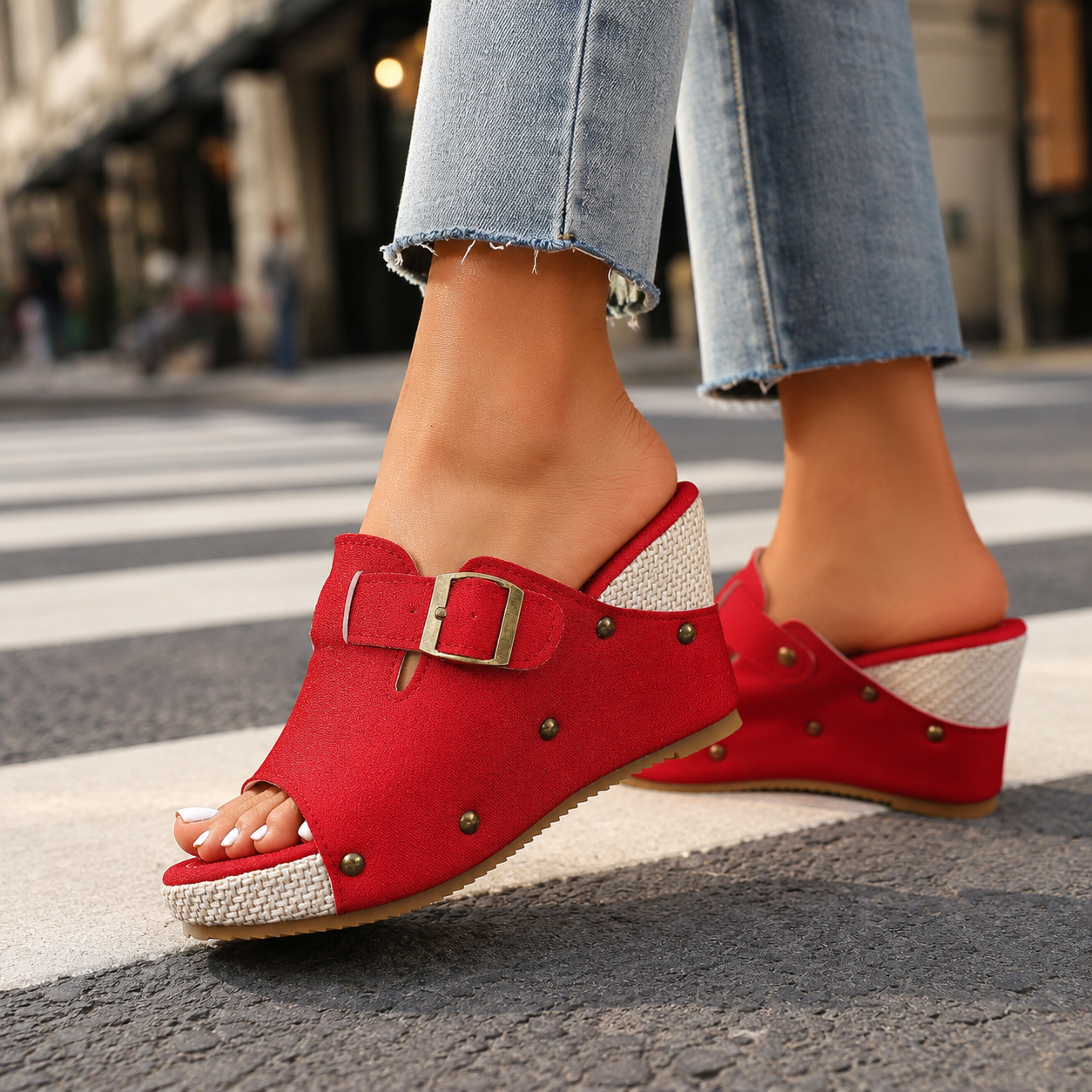 Espadrilles Femme avec Assise Rembourrée Lucyle