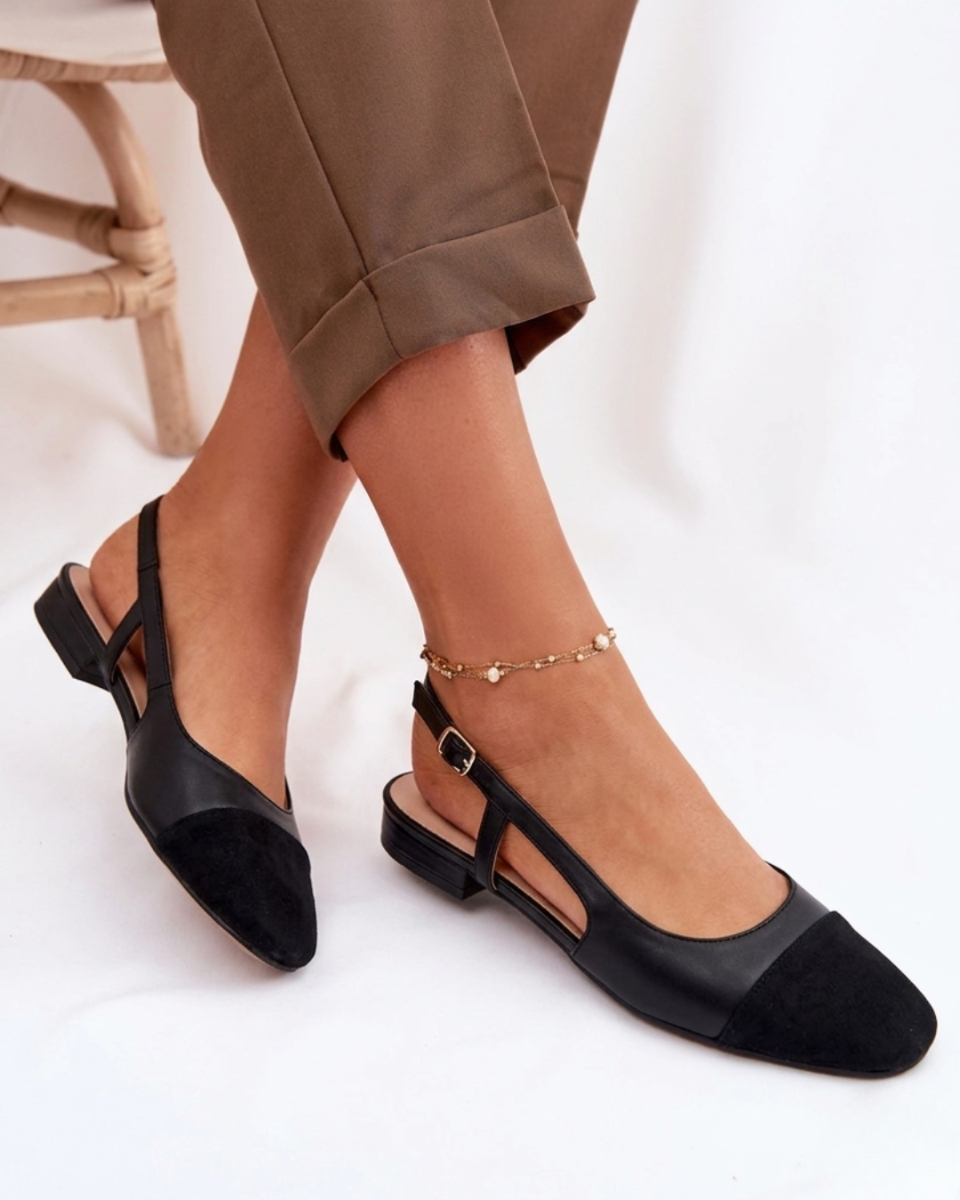Espadrilles Femme avec Talon Bas et Bride Réglable Lucyle
