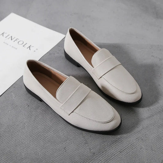 Mocassins Femme Vintage à Semelle Antidérapante Lucyle