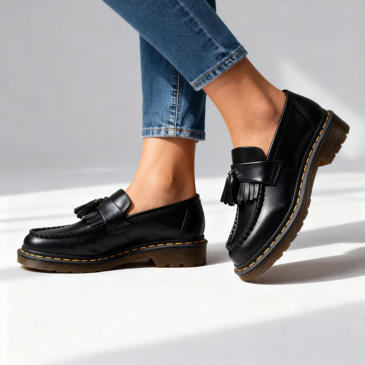 Mocassins Femme à Pampilles avec Tige Lisse Lucyle