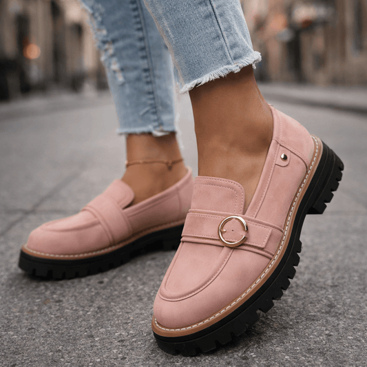 Mocassins Femme à Semelle Épaisse avec Confort Rembourré Lucyle