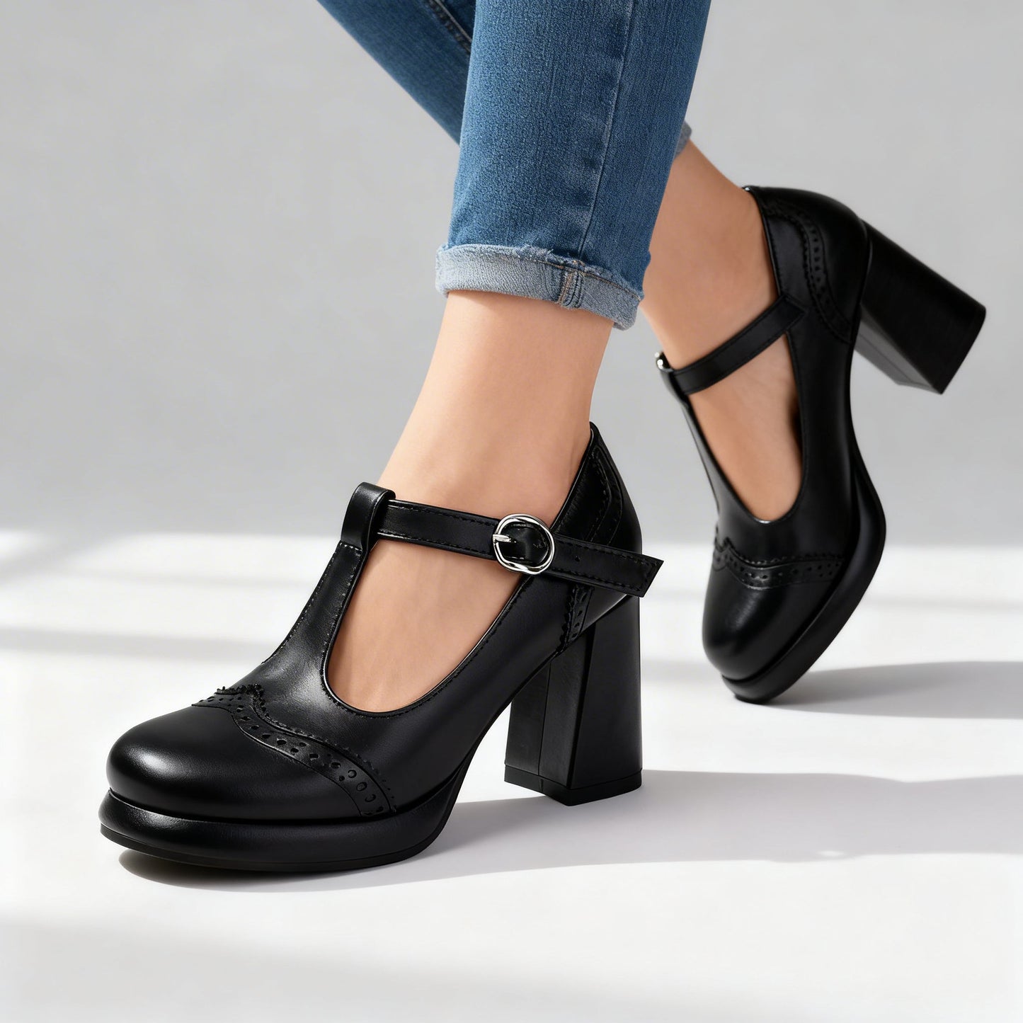 Mocassins Femme avec Brides à Boucle Lucyle