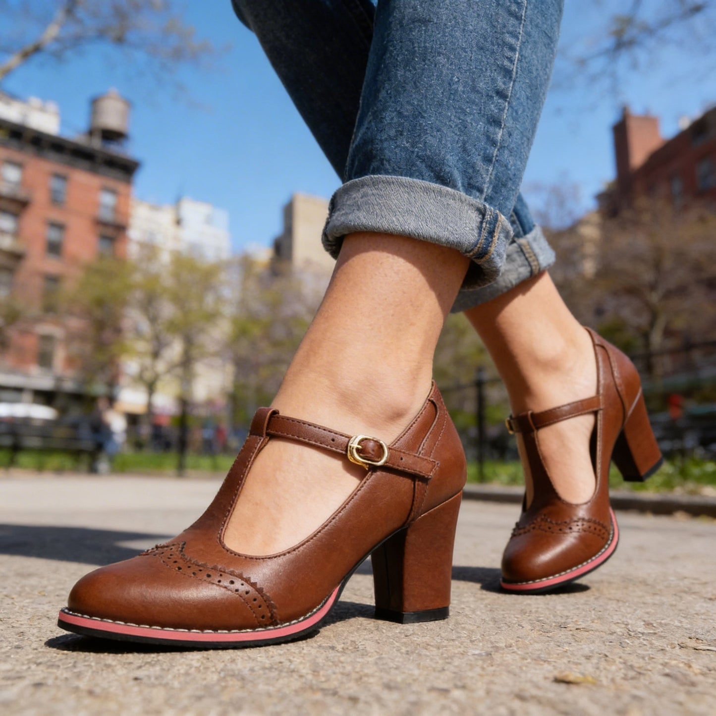 Mocassins Femme avec Détails Richelieu Lucyle