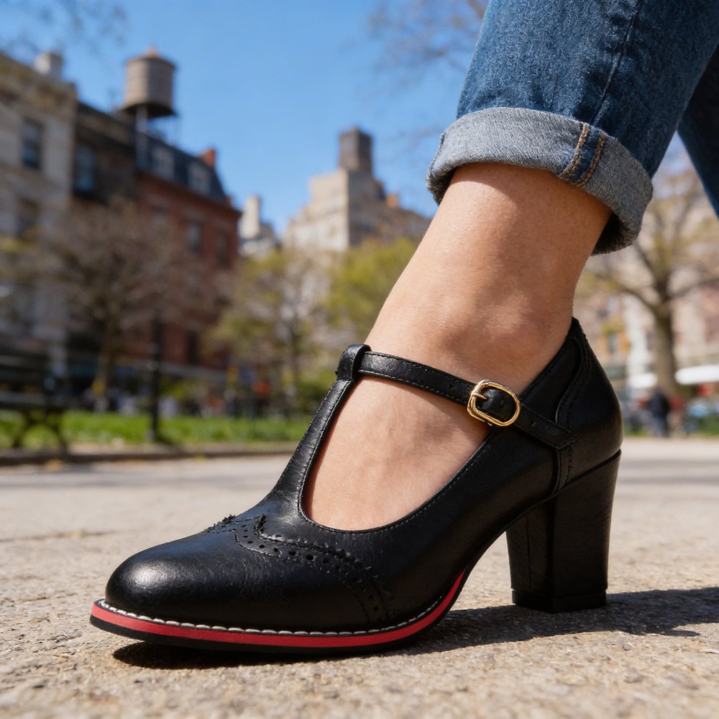 Mocassins Femme avec Détails Richelieu Lucyle