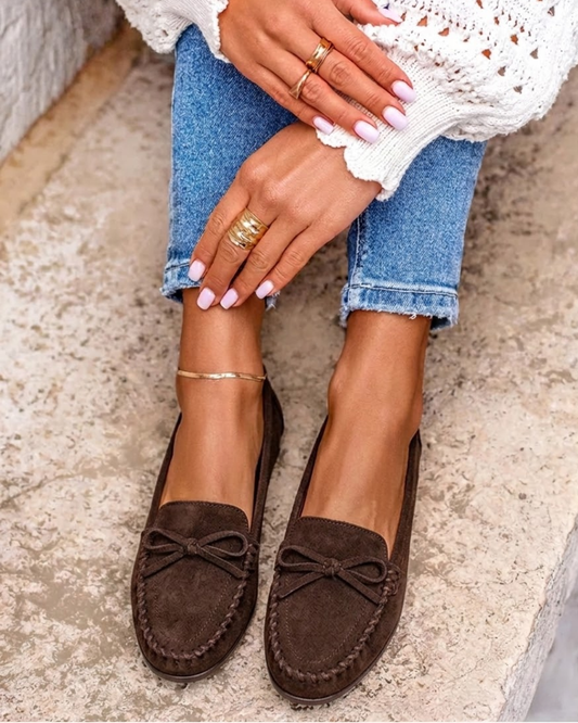 Mocassins Femme avec Nœud Décoratif Lucyle