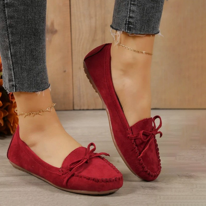 Mocassins Femme avec Nœud Élégant Lucyle
