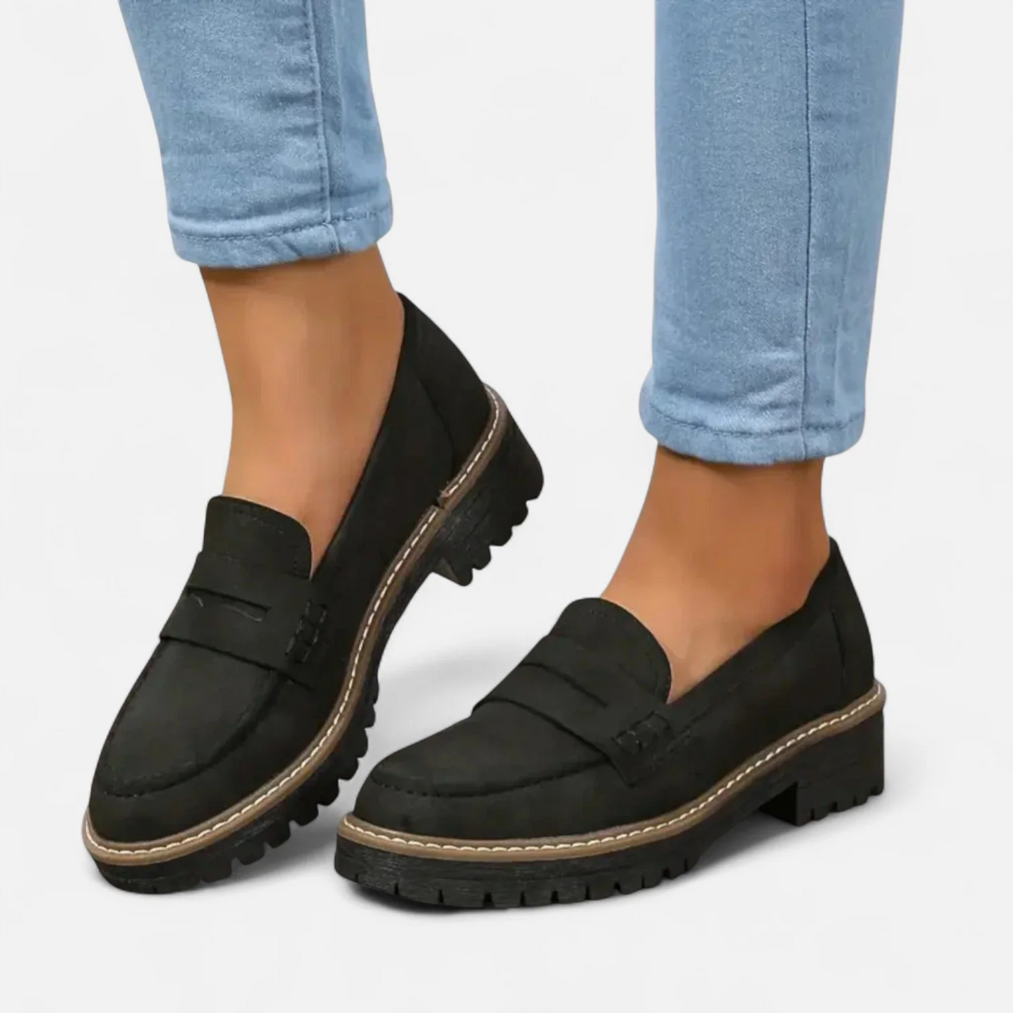 Mocassins Femme avec Semelle Épaisse Lucyle