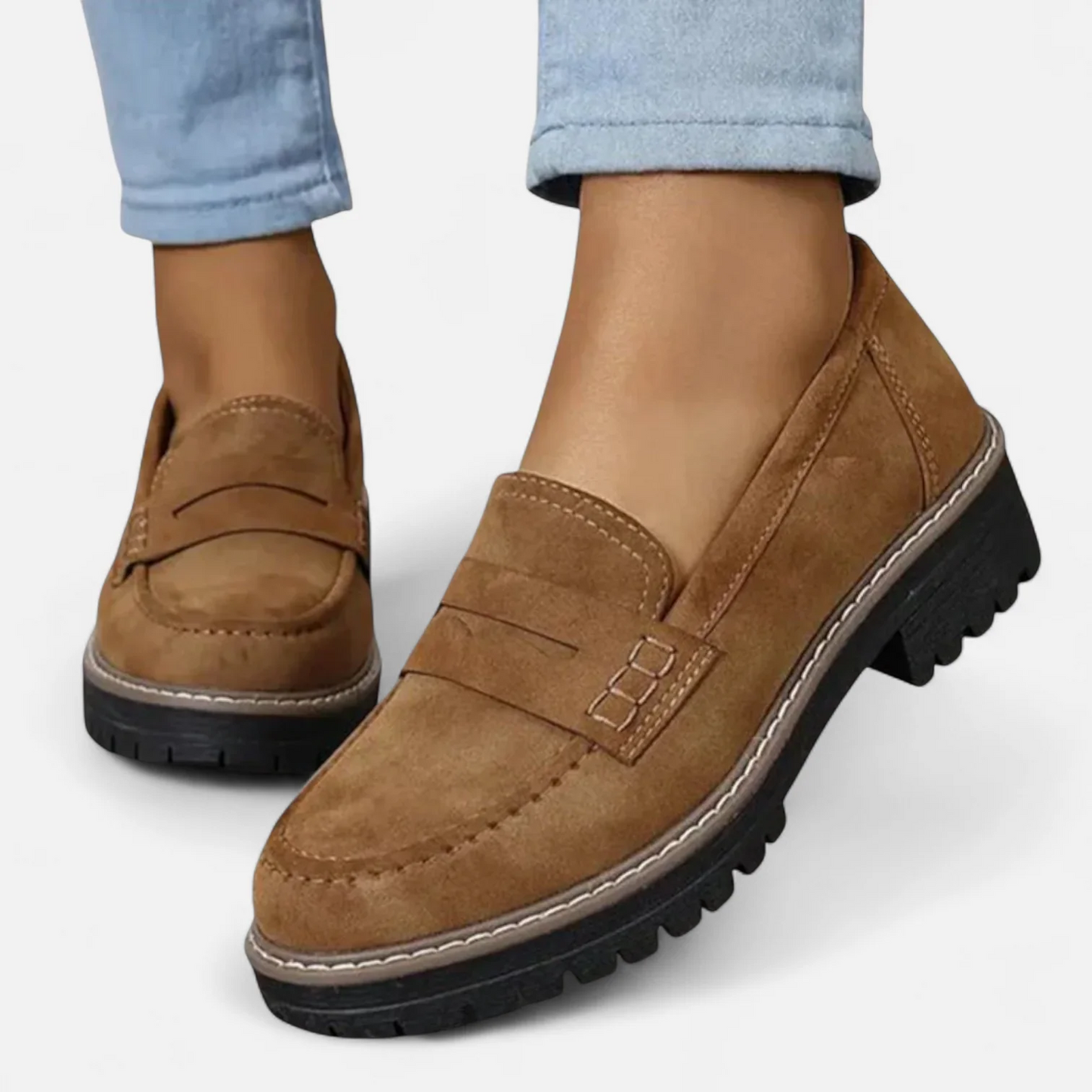 Mocassins Femme avec Semelle Épaisse Lucyle