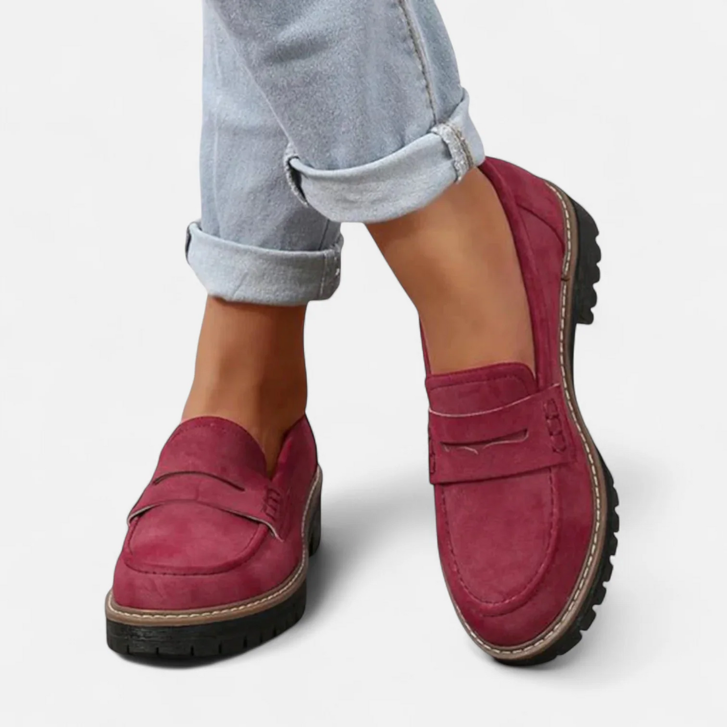 Mocassins Femme avec Semelle Épaisse Lucyle