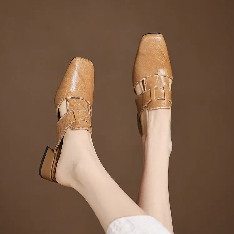 Mules à Talon Femme avec Design Ajouré Lucyle