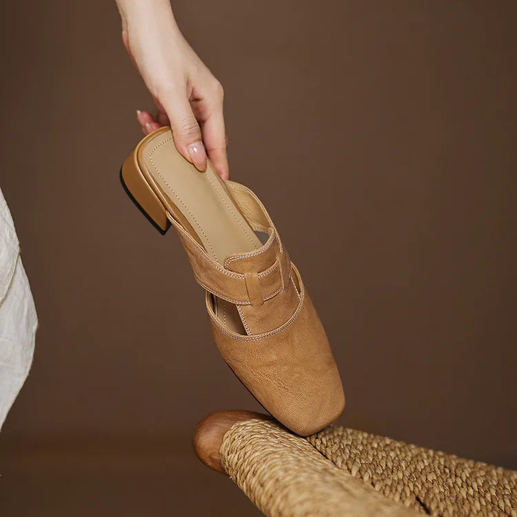 Mules à Talon Femme avec Design Ajouré Lucyle