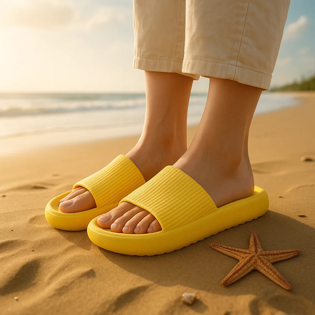 Pantoufles Femme avec Semelle Épaisse Lucyle