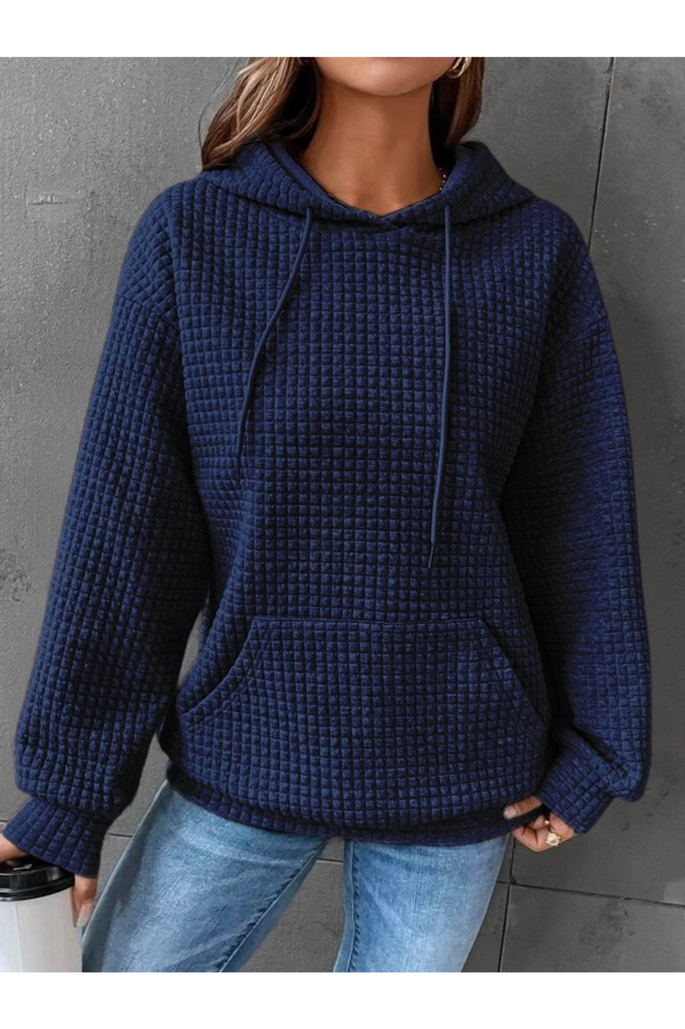 Pull à Capuche Femme en Maille Antistatique Lucyle
