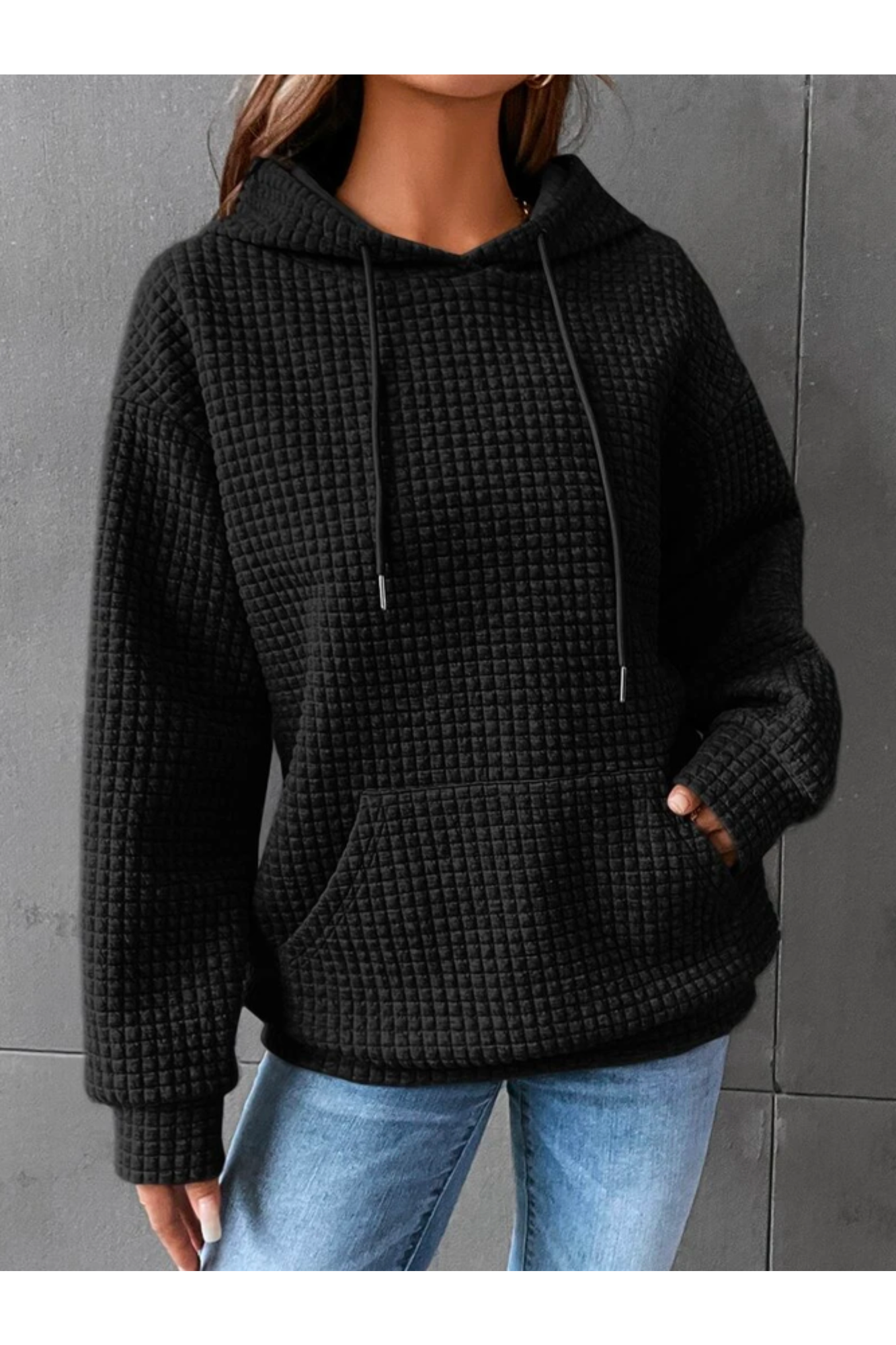 Pull à Capuche Femme en Maille Antistatique Lucyle