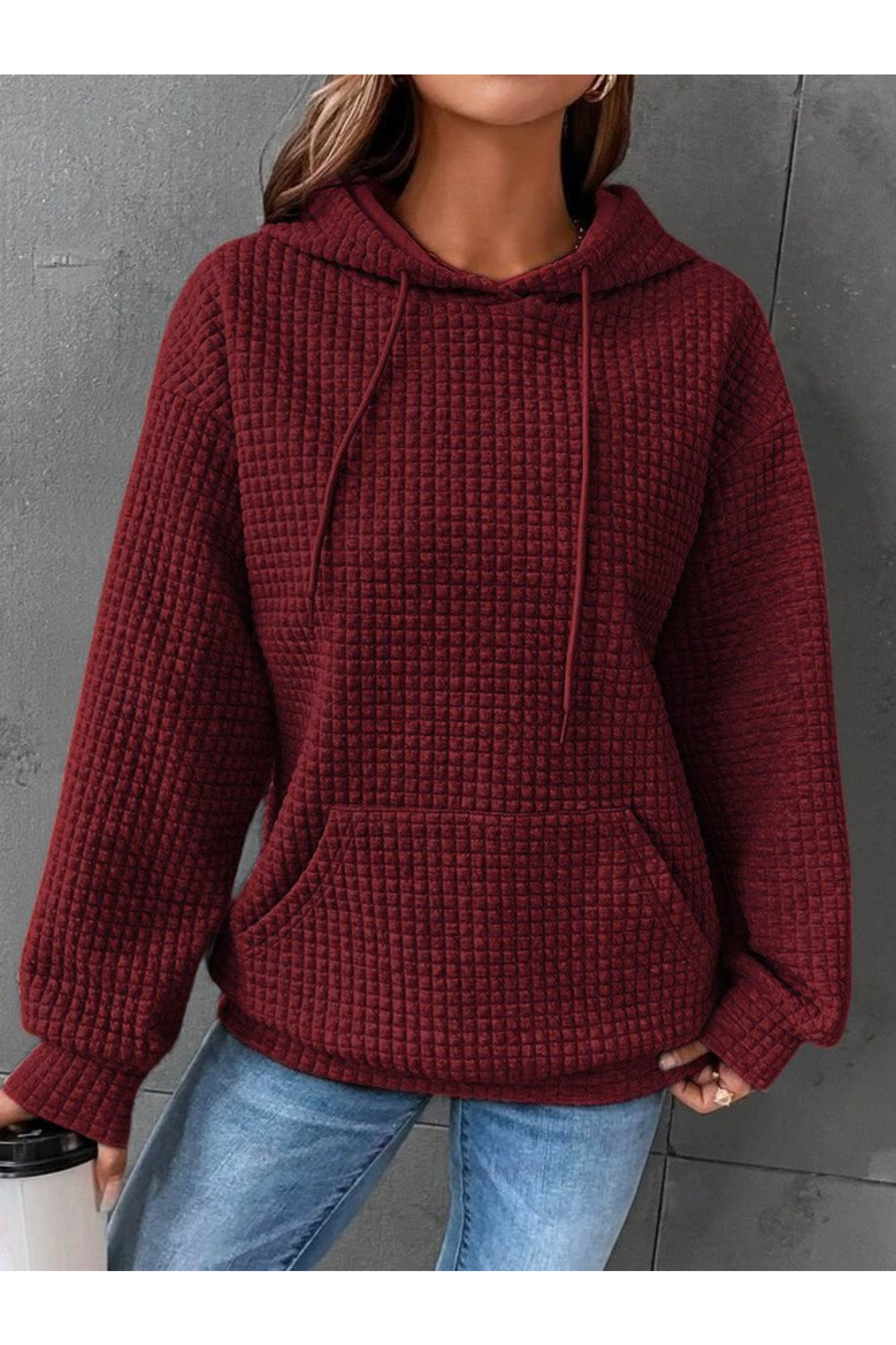 Pull à Capuche Femme en Maille Antistatique Lucyle