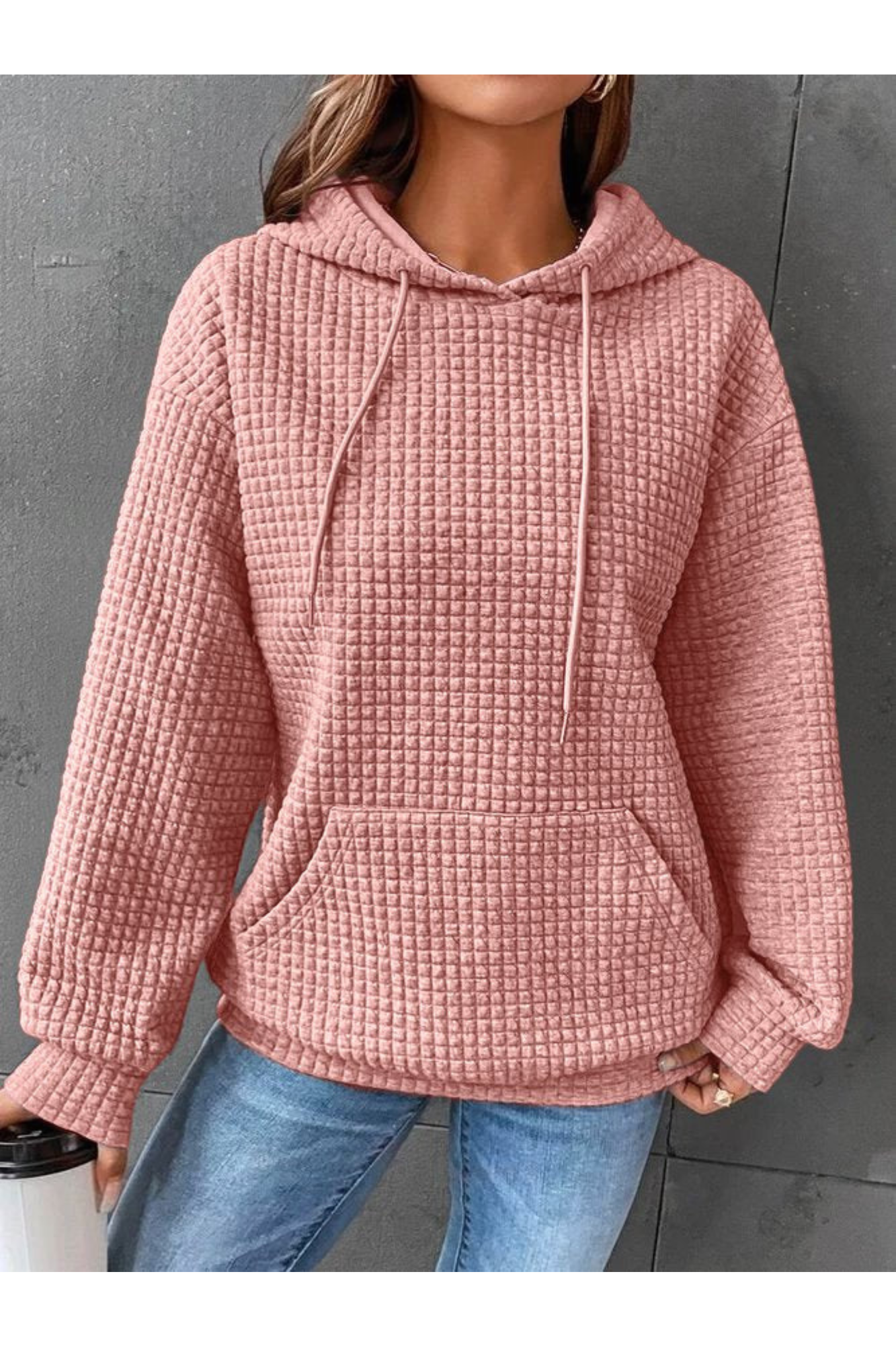 Pull à Capuche Femme en Maille Antistatique Lucyle
