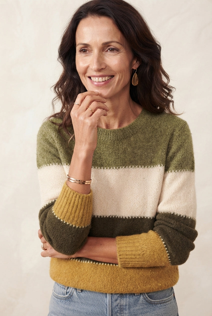 Pull en Maille Femme avec Silhouette Flatteuse Lucyle