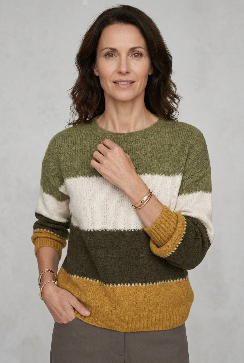 Pull en Maille Femme avec Silhouette Flatteuse Lucyle