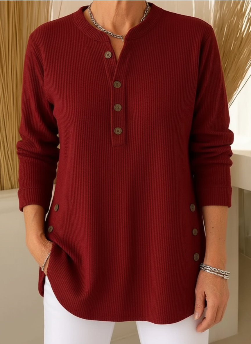 Pull en Tricot Femme avec Boutons Élégants Lucyle