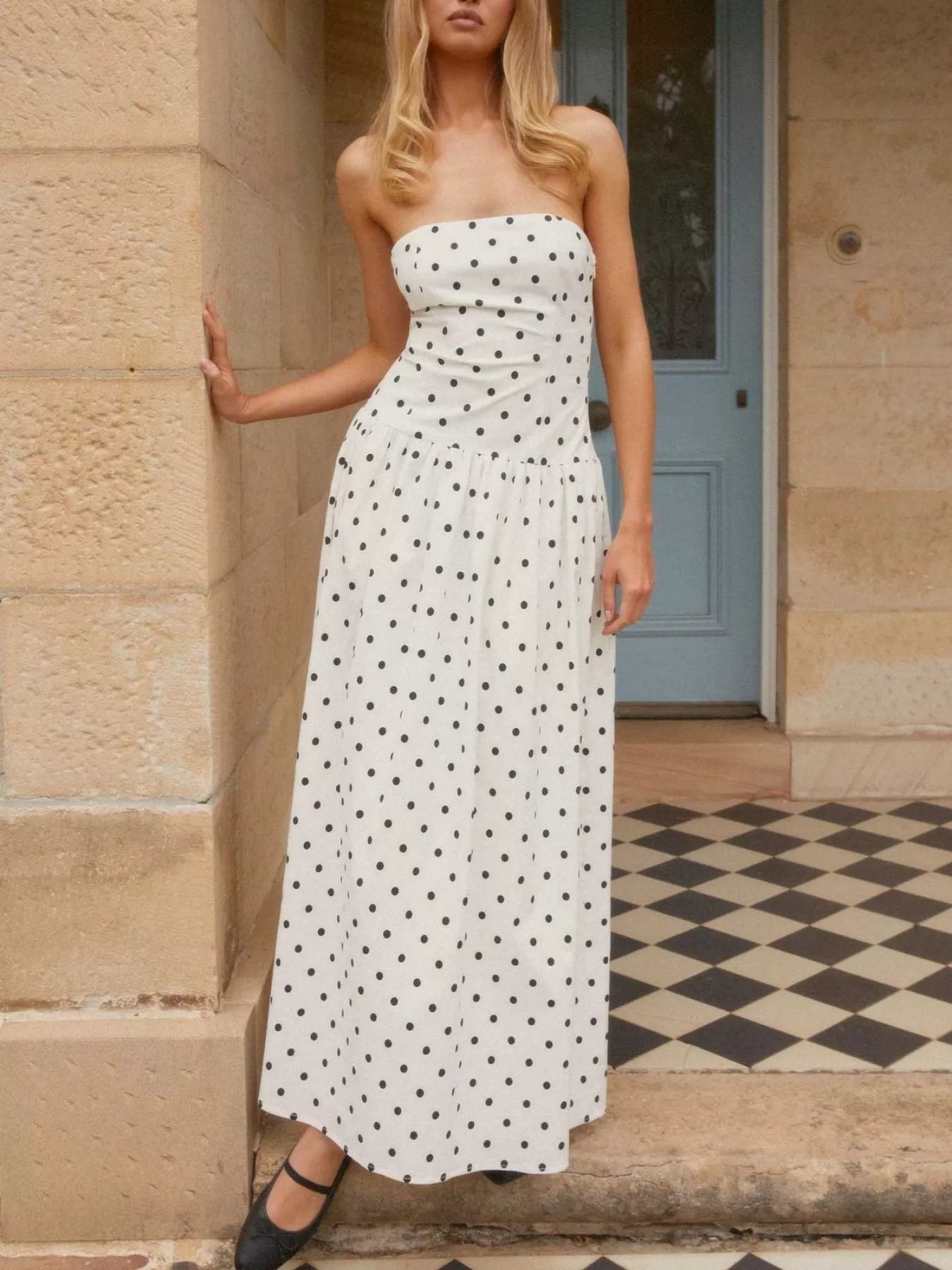 Robe Bustier Femme avec Motif Floral Lucyle