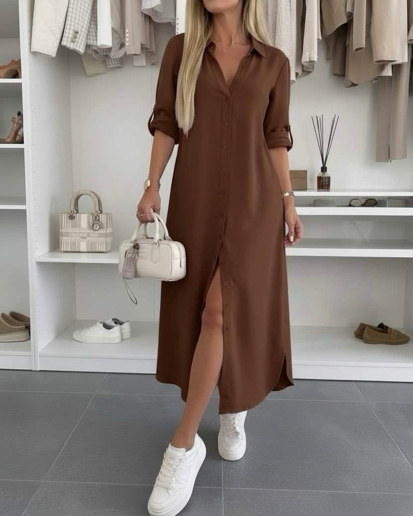 Robe Chemise Femme avec Coupe Ample Lucyle