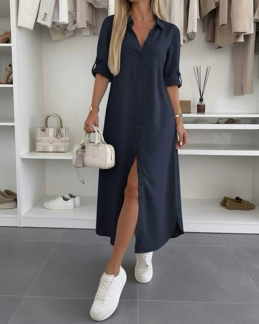 Robe Chemise Femme avec Coupe Ample Lucyle