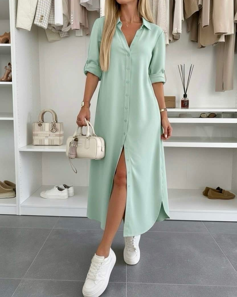 Robe Chemise Femme avec Coupe Ample Lucyle